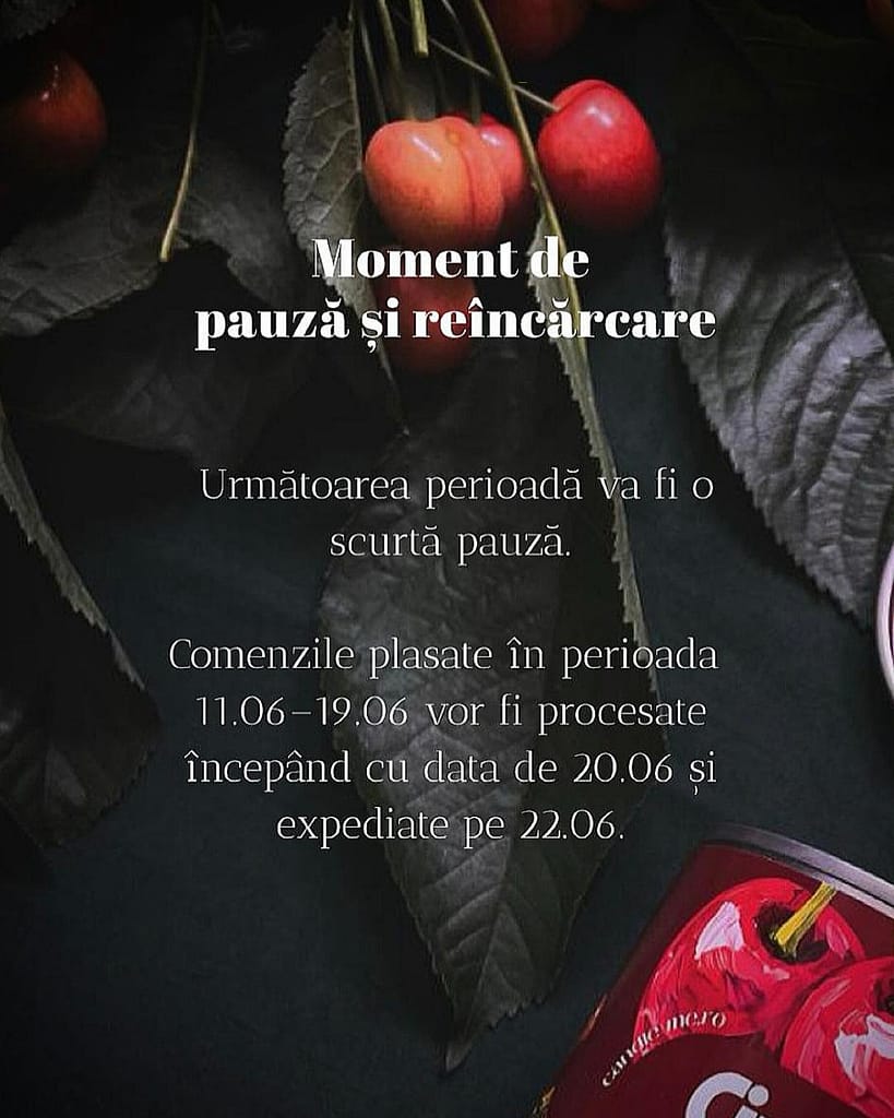 o scurtă pauză